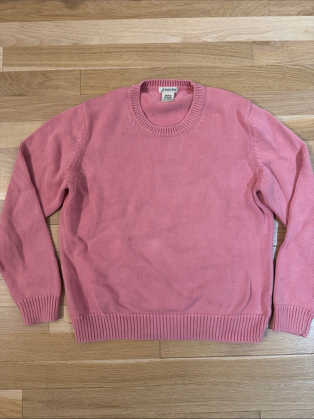 St. John's Bay Women’s Pink Crewneck Sweater